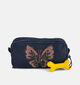 STONES and BONES Glitter Butterfly Trousse en Bleu fonc&eacute; pour filles (377426)