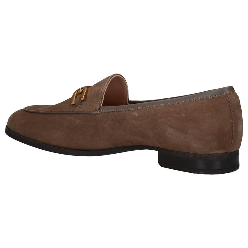 Unisa Daimiel Bruine Loafers in leer (283297)