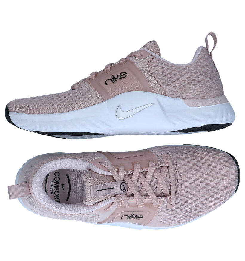 Nike Renew Baskets en Rose en textile (290940)