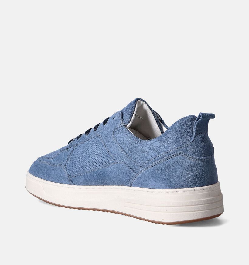 Cycleur de Luxe Commuter Chaussures à lacets en Bleu pour hommes (355217) - pour semelles orthopédiques