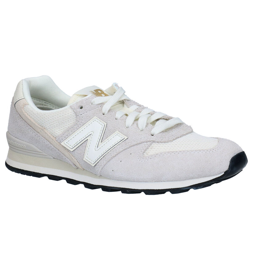 New Balance 996 Blauwe Sneakers in daim (267005)