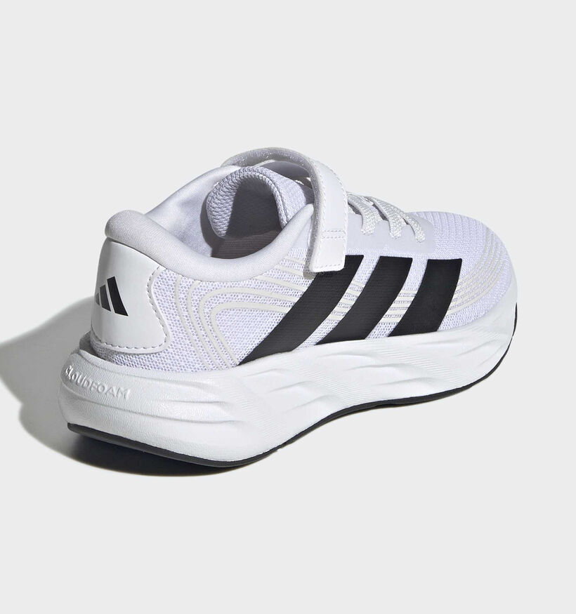adidas Galaxy Witte Lage Sneakers voor jongens (375427) - geschikt voor steunzolen