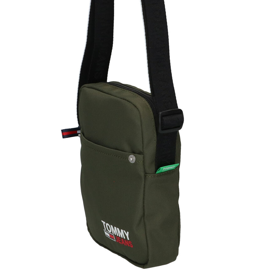 Tommy Hilfiger Campus Sac à bandoulière en Kaki en textile (293330)