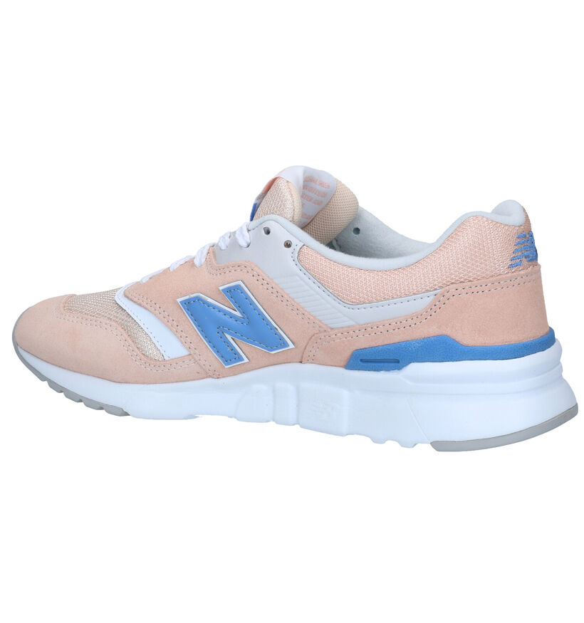 New Balance CW 997 Baskets en Lilas pour femmes (319279) - pour semelles orthopédiques