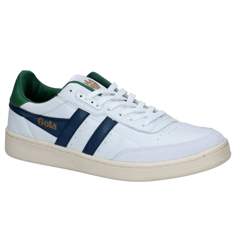 Gola Contact Baskets en Blanc pour hommes (328679) - pour semelles orthopédiques