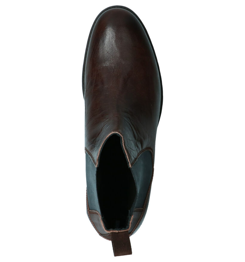 Olivier Strelli Julius Bruine Boots in leer (261416)
