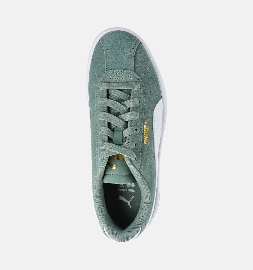 Puma Club II Groene Sneakers voor meisjes, jongens (359179) - geschikt voor steunzolen