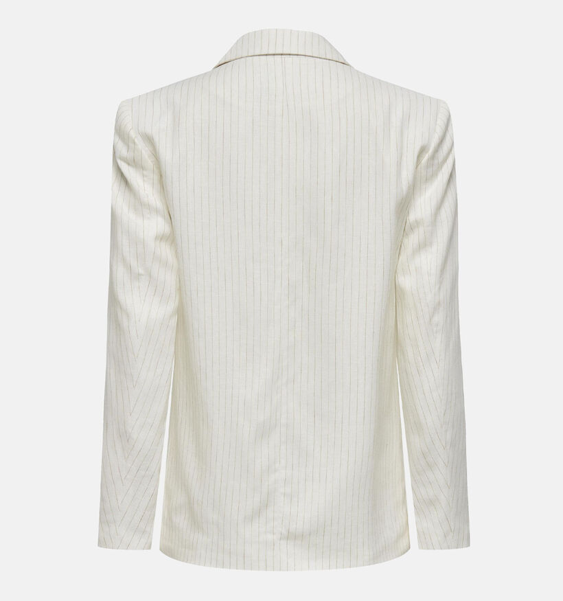 JDY Petra Witte Linnen blazer voor dames (342185)