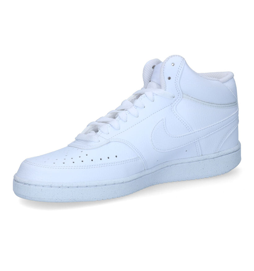 Nike Court Vision Baskets en Blanc pour hommes (316521)