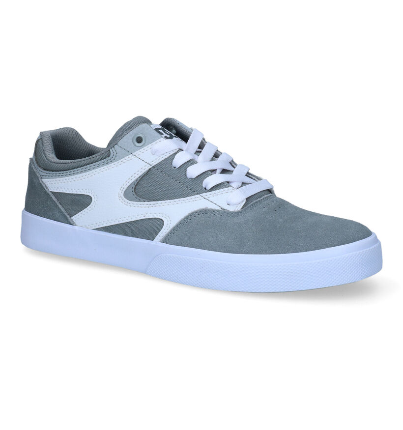 DC Shoes Kalis Vulc Baskets en Noir en daim (312188)