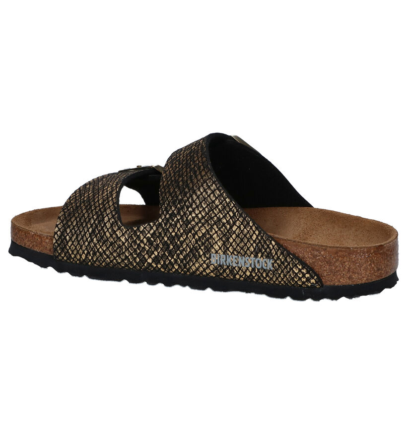 Birkenstock Arizona Zwarte Slippers voor dames (294826)