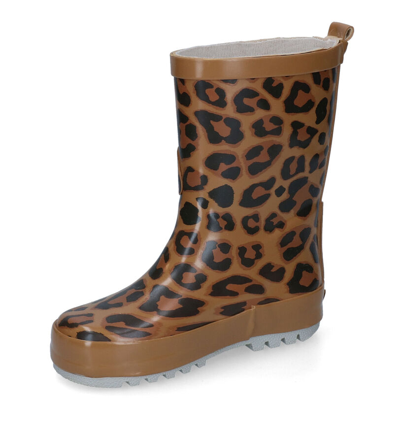 Go Banana's Flamingo Bottes de pluie en Beige pour filles (315338)