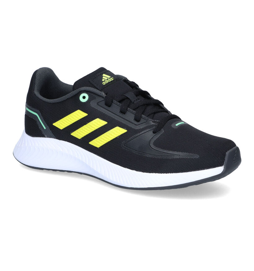 adidas Runfalcon 2.0 K Baskets en Noir en textile (311326)
