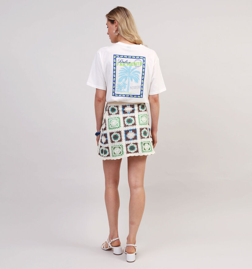 Vero Moda Trine Witte T-shirt voor dames (362214)