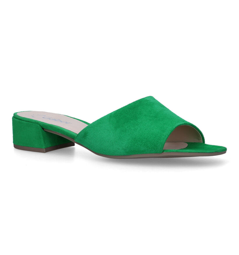 Gabor Best Fitting Nu-pieds en Vert pour femmes (323203)