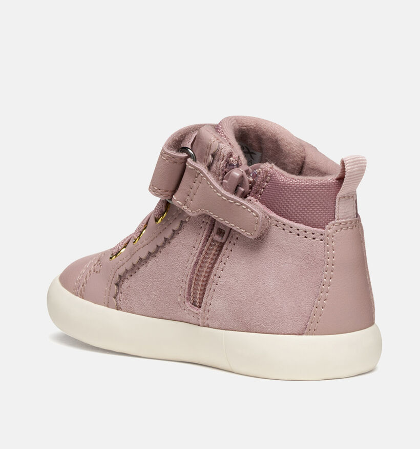 Geox Gisli Chaussures hautes en Rose pour filles (361814) - pour semelles orthopédiques