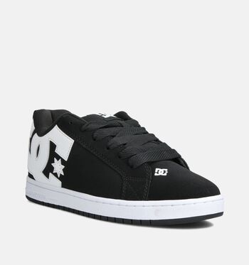 DC Shoes Court Graffik Low Baskets Black/White/Noir/Blanc