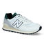 New Balance 574 Witte Sneakers voor heren (319188) - geschikt voor steunzolen