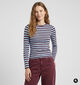 The Shirt Project Bordeaux T-shirt met Lange Mouwen voor dames (381888)