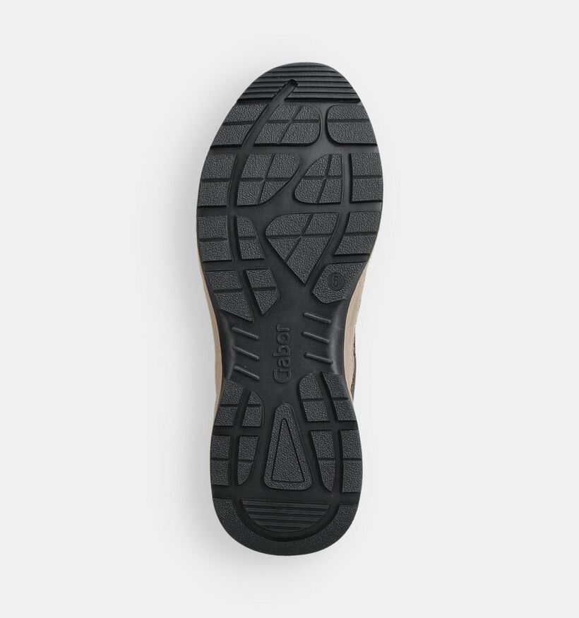 Gabor Taupe Lage Schoenen voor dames (361603) - geschikt voor steunzolen