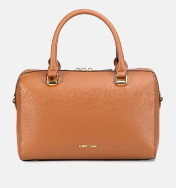 Laurent David Sacs à main Cognac/Marron/Bleu