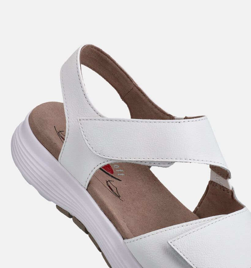 Gabor Rollingsoft Witte Sandalen voor dames (369498) - geschikt voor steunzolen