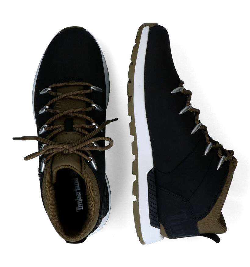 Timberland Sprint Trekker Zwarte Bottines in nubuck (313513)