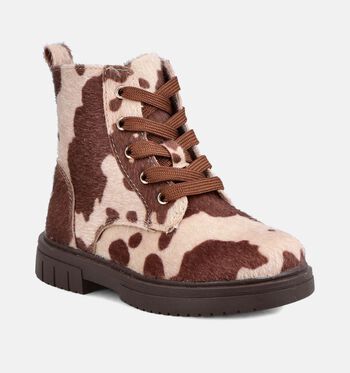 Milo & Mila High Boots Marron