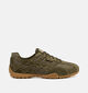 Geox Chaussures plates en Vert kaki pour hommes (360102) - pour semelles orthopédiques