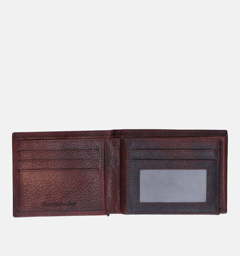 Cloverfield Portefeuille en Brun fonc&eacute; pour hommes (381782)