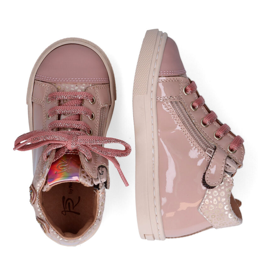 FR by Romagnoli Chaussures pour bébé en Rose en verni (314518)