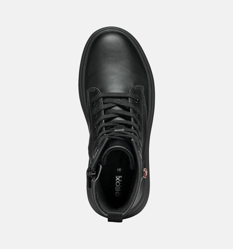 Geox Phaolae Zwarte Boots voor meisjes (344534) - geschikt voor steunzolen