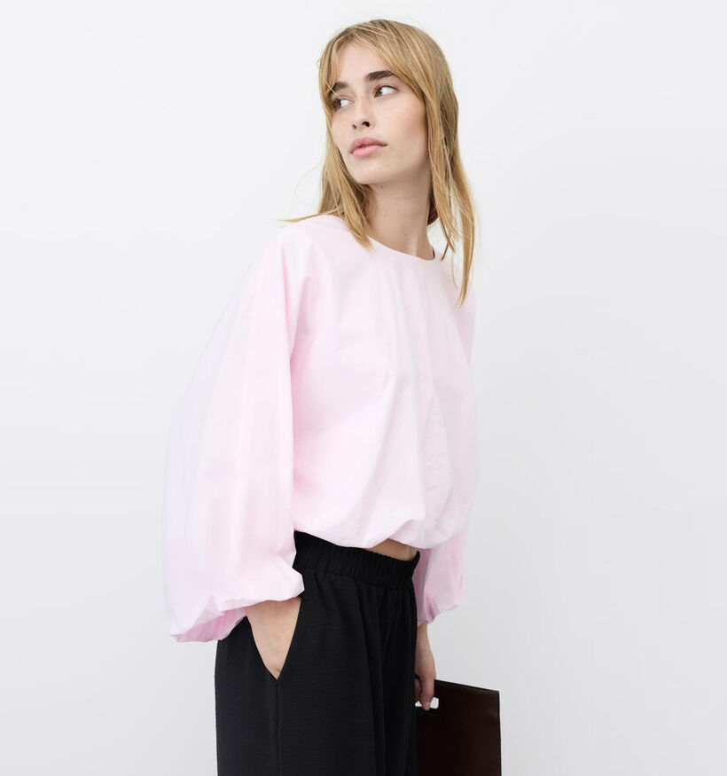 Vila Laluna Balloon Lichtroze Blouse voor dames (375156)