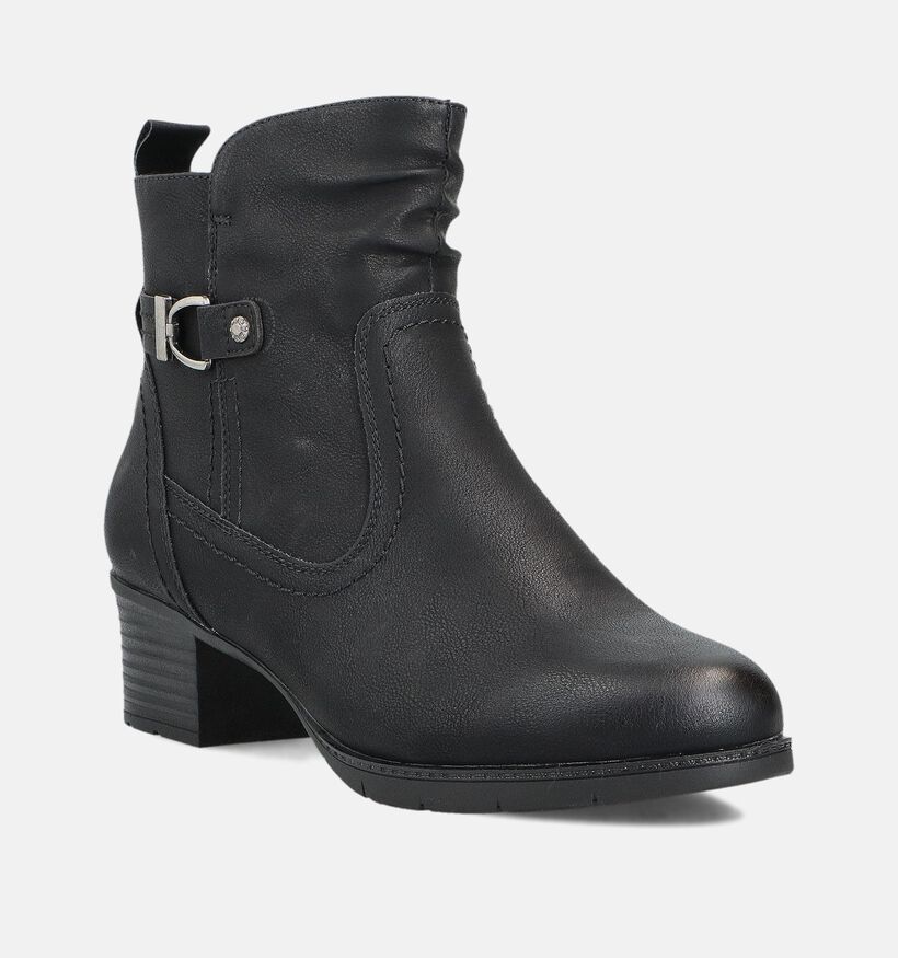Relife Bottines à talons en Noir pour femmes (363170) - pour semelles orthopédiques