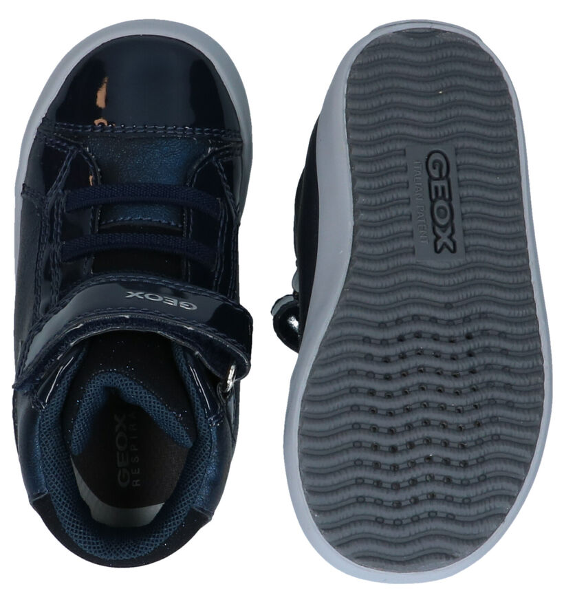 Geox Chaussures hautes en Bleu foncé en simili cuir (277239)