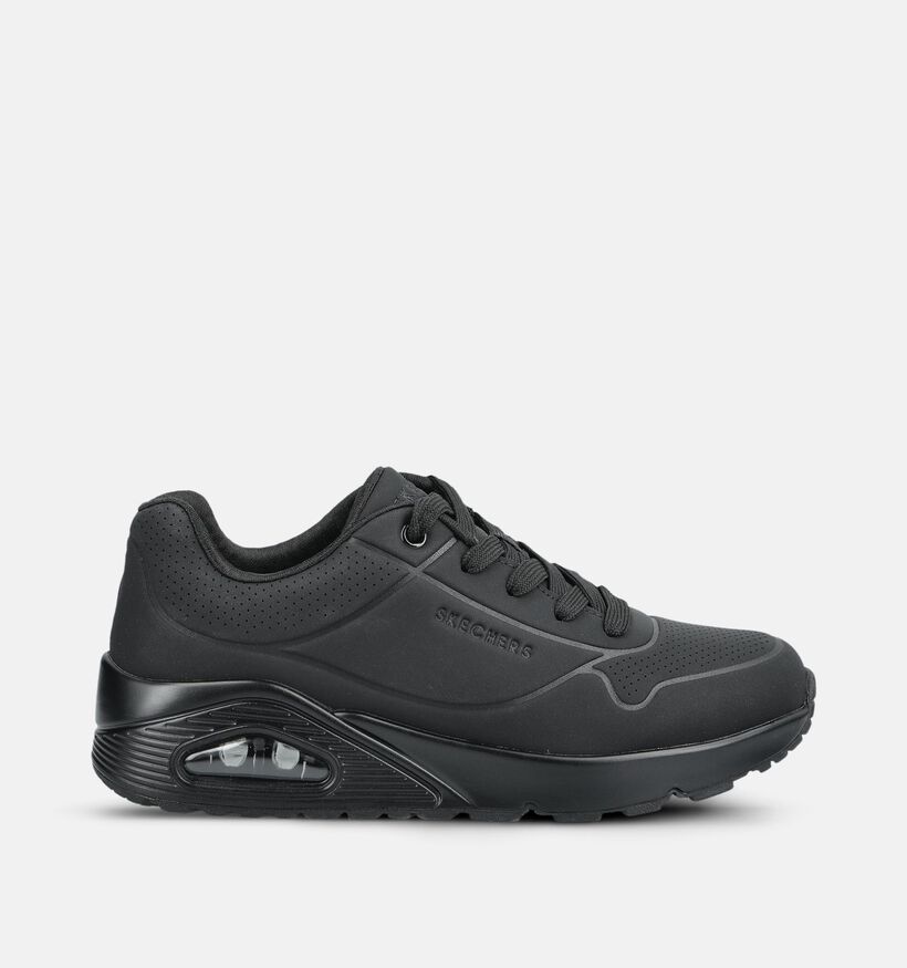 Skechers Uno Stand On Air Baskets en Noir pour gar&ccedil;ons, filles (375668)