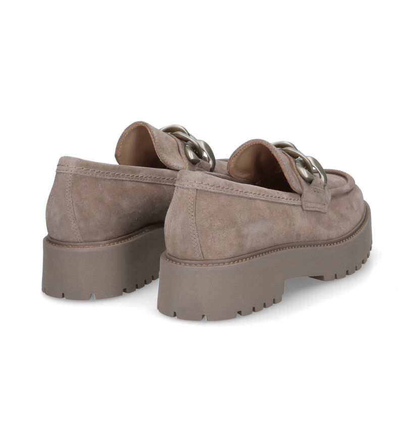 NeroGiardini Chaussures à enfiler en Taupe pour femmes (314393)