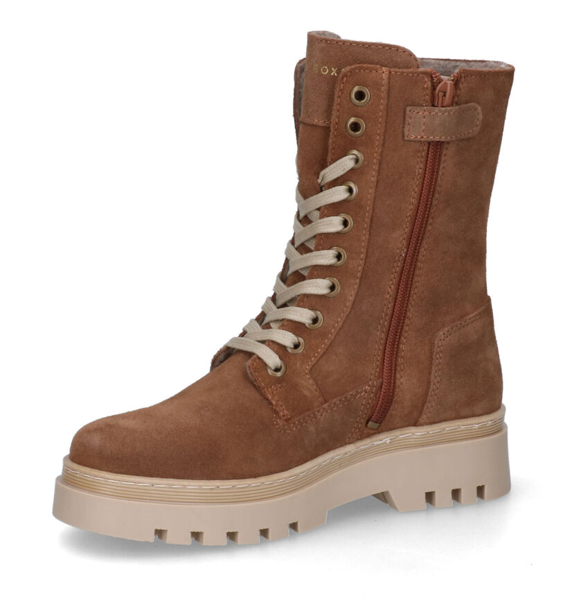 Bullboxer Cognac Boots voor meisjes (314966) - geschikt voor steunzolen