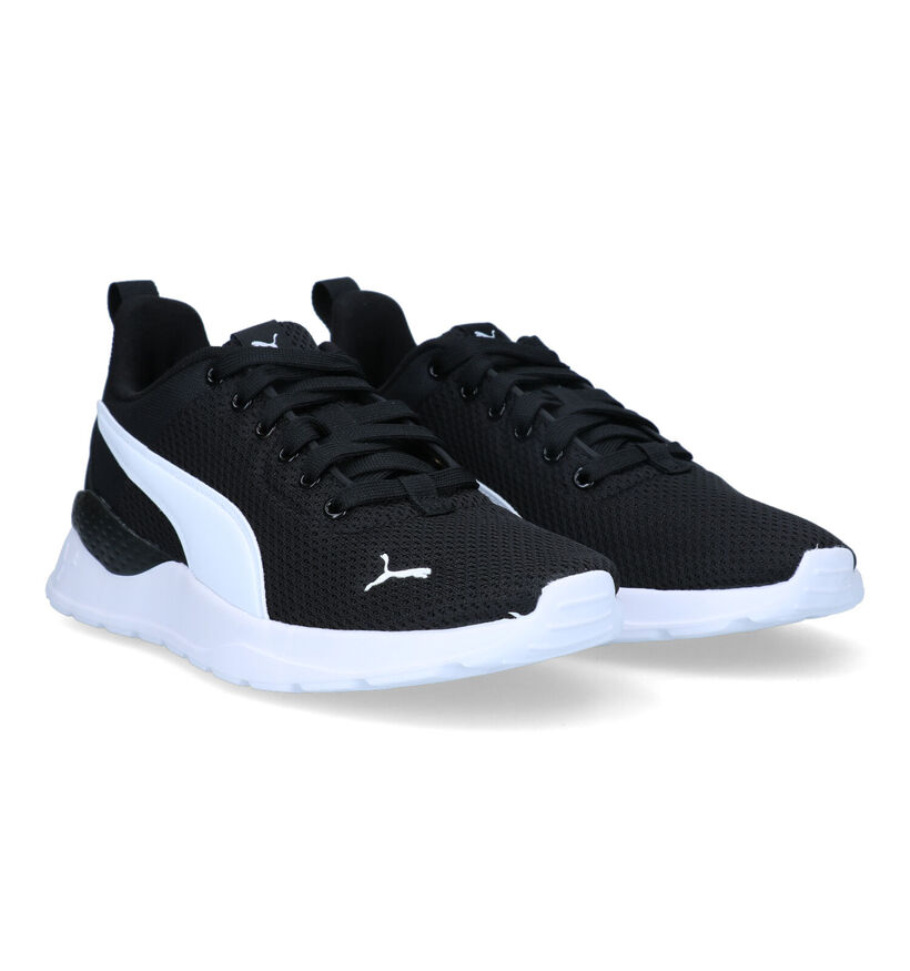 Puma Anzarun Lite Baskets en Noir pour filles, garçons (326357) - pour semelles orthopédiques