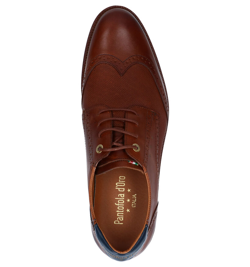 Pantofola d'Oro Rubicon Chaussures habillées en Cognac en cuir (257417)