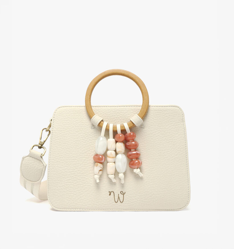 Woomen Camomille Pearl Lichtbeige Crossbodytas voor dames (370809)
