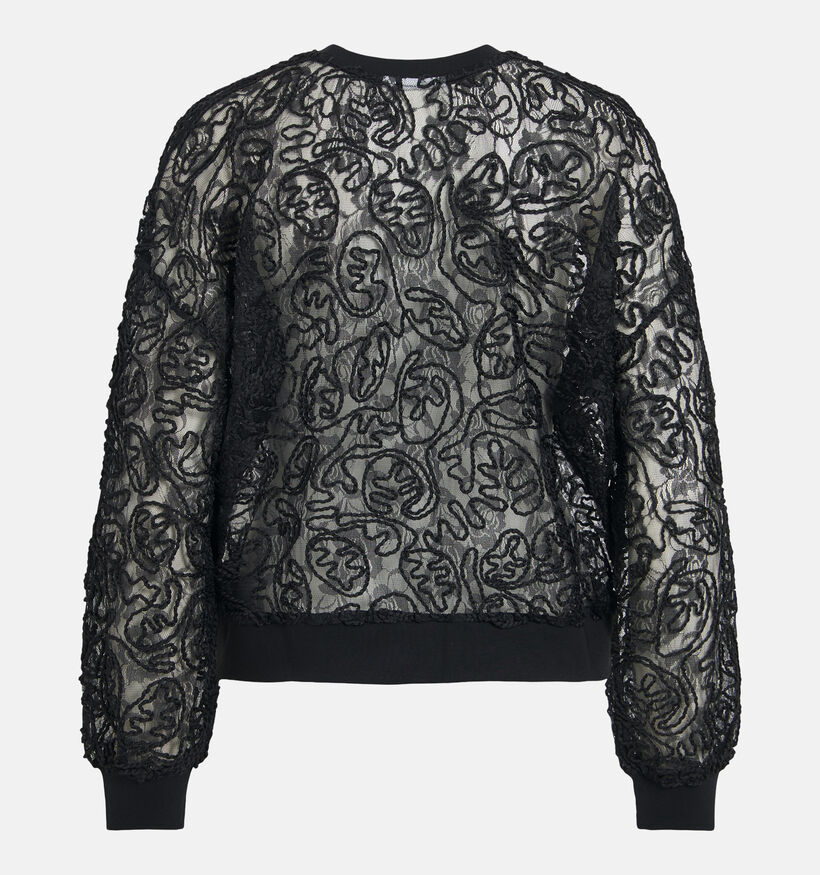Vila Trofa O-Neck Zwarte Sweater voor dames (382044)