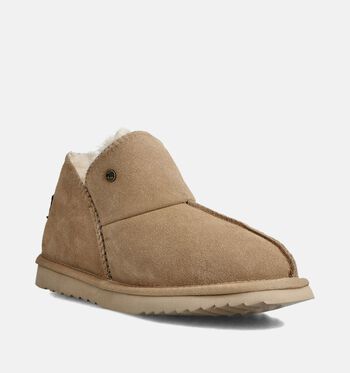 Warmbat Pantoufles Beige/Cognac/Marron/Taupe/Rose