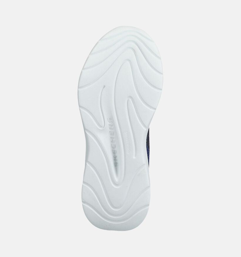 Skechers Wave 92 Donkerblauwe Schoenen voor jongens, meisjes (376821)