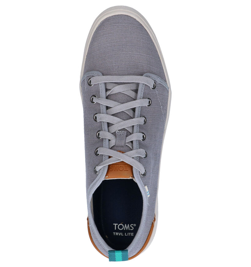 Toms Baskets basses en Gris en simili cuir (269367)