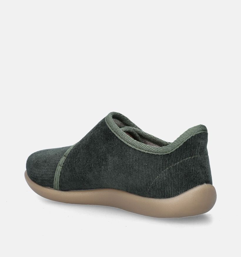 Bellamy Pavel Pantoufles en Vert kaki pour filles, garçons (348667)