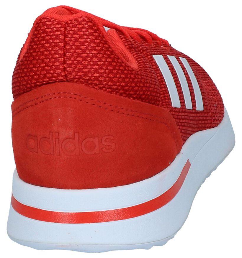 adidas RUN 70S Zwarte Sneakers in kunstleer (261830)