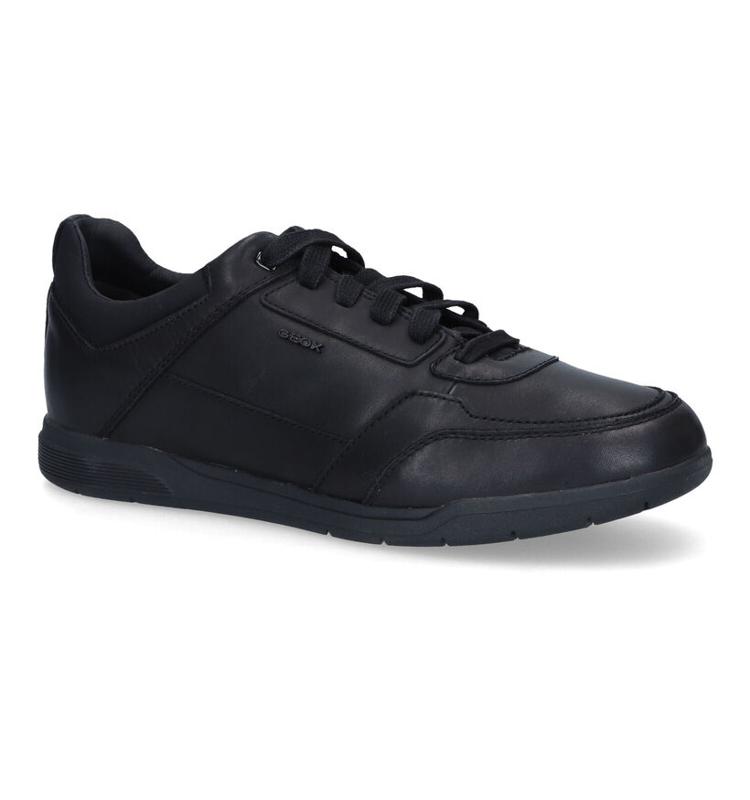 Geox Spherica Chaussures basses en Noir en cuir (312686)