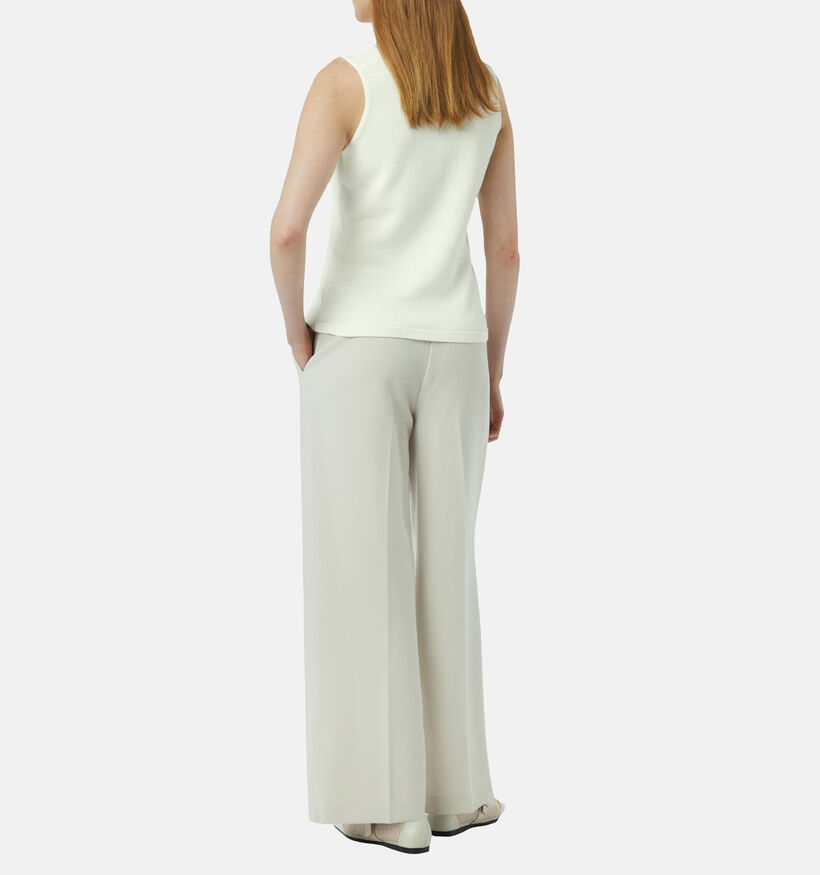 comma casual identity Débardeur en Blanc pour femmes (355300)