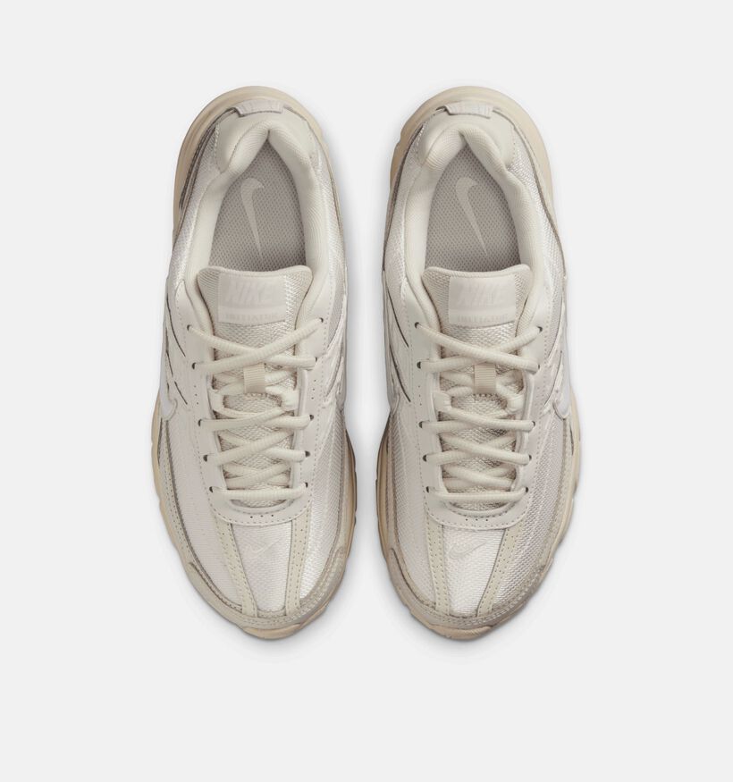 Nike Initiator Witte Sneakers Nike Initiator Lichtbeige/Ecru Sneakers voor dames (364566) - geschikt voor steunzolen